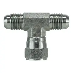 Midland Metal 6600-32-32-32 Swivel Branch Tee, 2-in Male JIC x 2-in Male JIC x 2-in Female JIC Swivel, Steel Sale