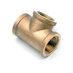 Midland Metal 44318LFUSA Reducing Tee, 1-1/2-in Female NPT x 1-1/2-in Female NPT x 1-in Female NPT, Lead-Free Bronze Don't Miss Out