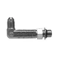 Flash Sale Midland Metal 6801LLLNWO6 Extra Extra Long 90-deg Elbow, 3/8-in Male JIC x 3/8-in Male Adjustable O-Ring Boss