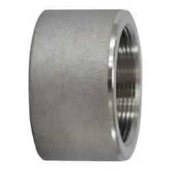 Get Yours Midland Metal 103776 Half Coupling, 1-1/4 in FPT x 1-1/4 in Socket Weld, Stainless Steel, 3000 lb