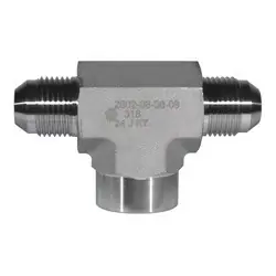 Exclusive Offer STAINLESS ADAPTERS SS2602-08-08-08 Female Branch Tee, 1/2-in Male JIC x 1/2-in Male JIC x 1/2-in Female NPTF