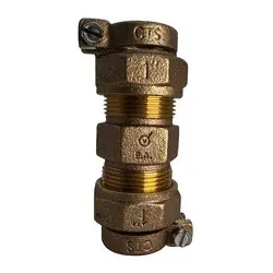 Holiday Sale Midland Metal 9621616LF Pack Joint Coupling, 1-in Pack Joint (CTS) x 1-in Pack Joint (CTS), Lead-Free Bronze