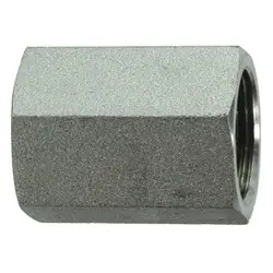 Midland Metal 9033-24-24 Coupling, 1-1/2-in Female BSPP x 1-1/2-in Female BSPP, Steel Buy Today