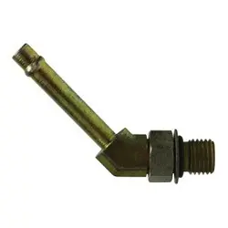 Midland Metal 4603NWO24 45-deg Elbow, 1-1/2-in Hose Barb x 1-1/2-in Male Adjustable O-Ring Boss, Steel Final Sale