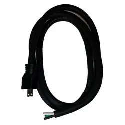 Certified Midland Metal P-10DC-3W-30A-CE Closed Dryer Cord, 10 ft L, 3 -Conductor, Copper Conductor, PVC Jacket