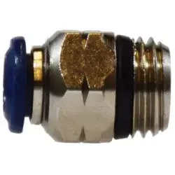 Midland Metal 20061NA Male Adapter, 1/2-in Push-to-Connect x 3/8-in Male Global Thread, Brass, Nickel-Plated Grab Now