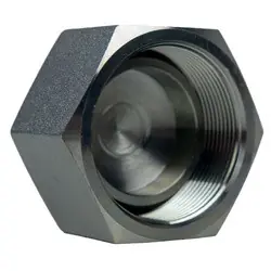Midland Metal 9644-C-06 BSPP Swivel Cap, 3/8-in Female BSPP Swivel, Steel Markdown
