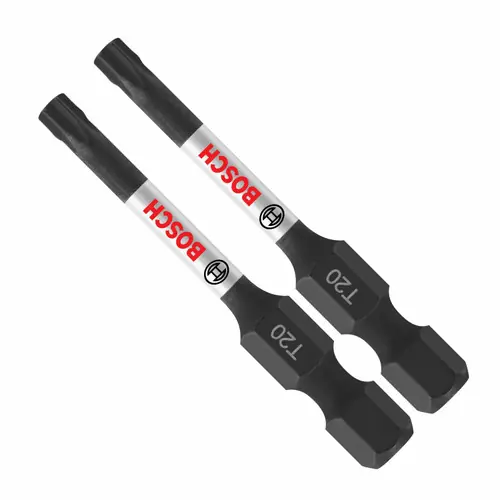 Limited Offer Bosch ITT20202 2 pc. Impact Tough 2 In. Torx 20 Power Bits (2 Pack)