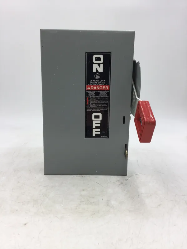 General Electric TH3221 30 Amp 2 Pole 120/240V Fusible Safety Switch Discount