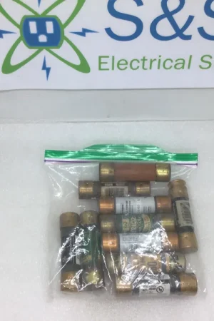 Holiday Sale Bag Of 10 Assorted 60a Time Delay Fuses 250vac