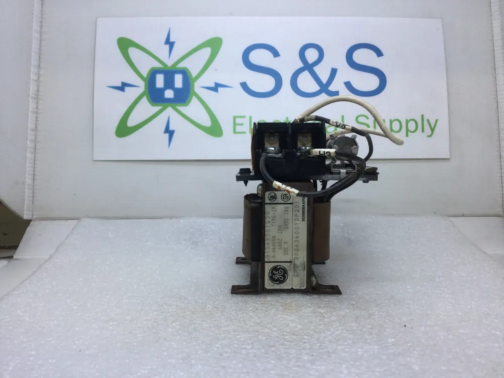Express Delivery GE General Electric 9T58B501G30 Transformer 480 VAC Primary 120 VAC Secondary .060 KVA 60 HZ Type-IP with Fuses