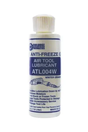 COILHOSE PNEUMATICS ATL004W ISO 22 ISO Grade, 4 oz. Container Size Air Tool Lubrication Limited Offer
