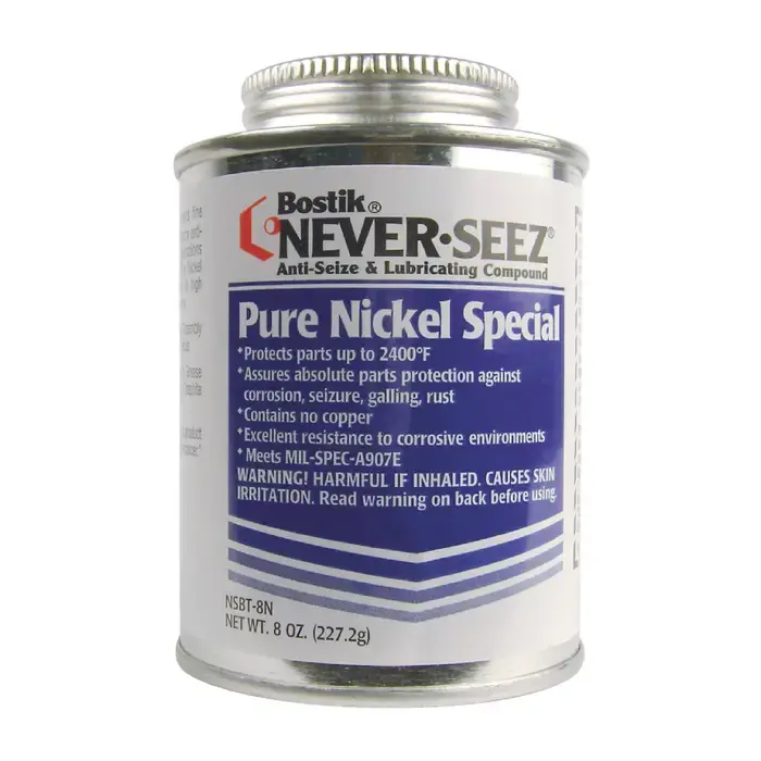 BOSTIK NSBT-8N Pure Nickel Special Anti-Seize Type, 8 oz. Container Size Anti Seize Lubrication Don't Miss Out