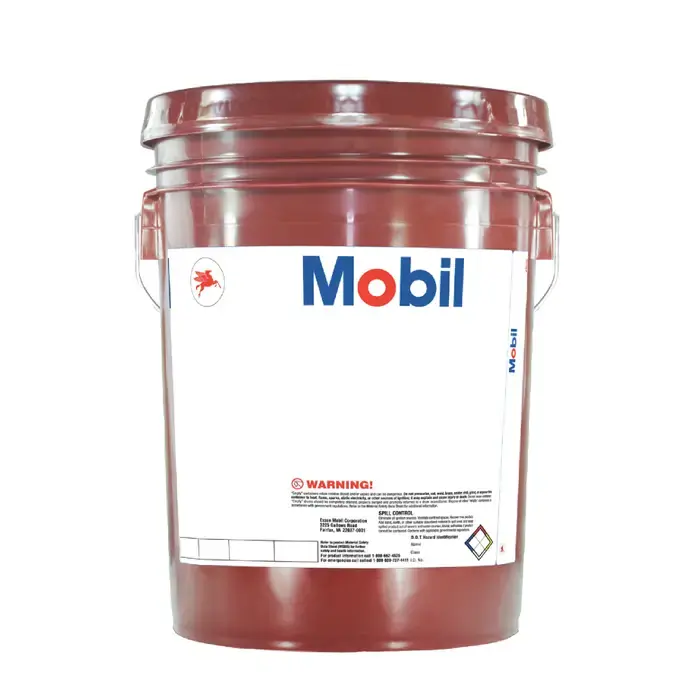 MOBIL 105433 46 ISO Grade, 20 SAE Grade, 5 Gallon Container Size Hydraulic Circuit Oil Premium