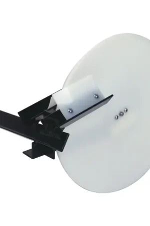 Professional Grade ZEBRA SKIMMERS LH300 12" Wheel Diameter, 4-1/2" Reach, 5 GPH Oil Removal Capacity Wheel Skimmer