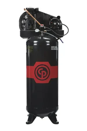 Low Price CHICAGO PNEUMATIC RCP-338VS 80 Gallons Tank Capacity, 5 Horsepower, 18.5 CFM @ 100 PSI Air Delivery Stationary Compressor