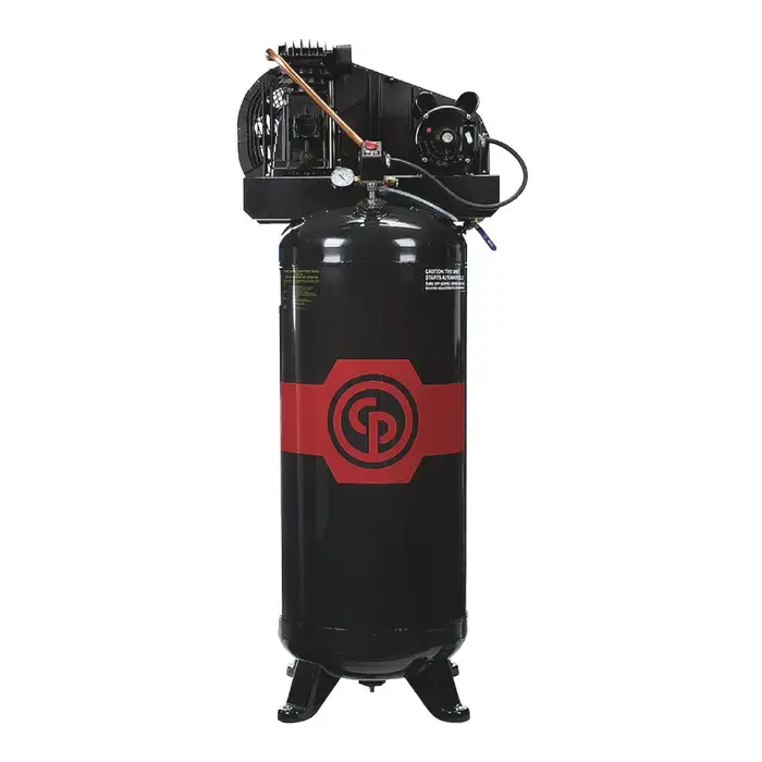 CHICAGO PNEUMATIC RCP-583H4 80 Gallons Tank Capacity, 5 Horsepower, 18.5 CFM @ 100 PSI Air Delivery Stationary Compressor Exclusive Offer