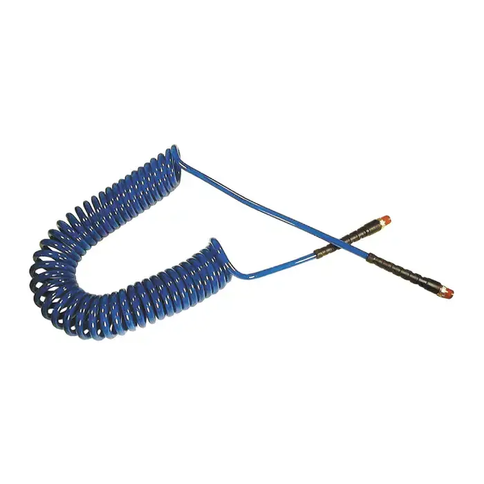 COILHOSE PNEUMATICS PU38-25B-B 3/8" NPT Hose Size, 25‘ Hose Length, 115 PSI Max. Pressure Rating Air Hose Brand New