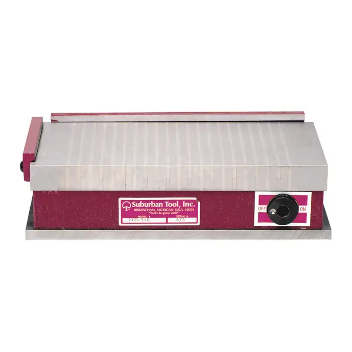 Reduced Price SUBURBAN MCB-618FP 6" x 18-1/2" x 2-5/8" Rectangular Permanent Magnetic Chuck