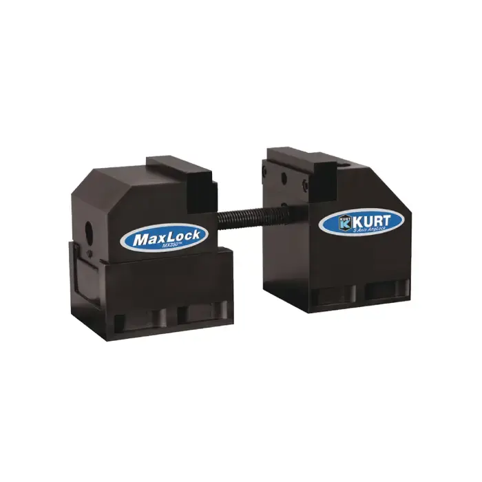 KURT MX350 3-1/2" Jaw Width, 4.78" Jaw Depth 2 Piece Machine Vise Price Cut