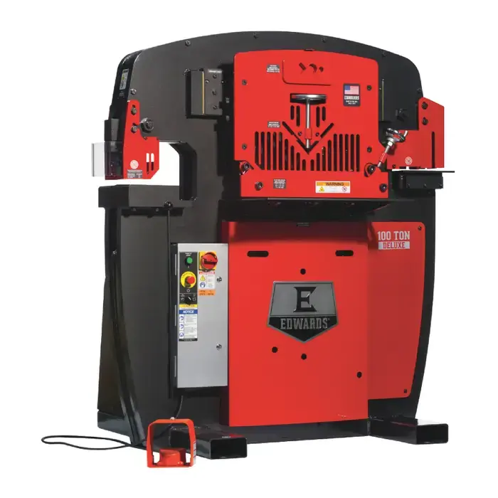 EDWARDS IW100DX-3P575 100 Ton Punching Pressure Stationary Ironworker Buy Online