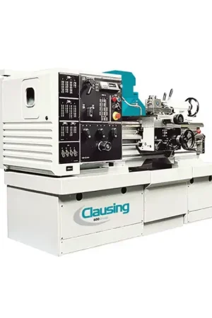One Day Deal CLAUSING 8016VSJ 13" Swing Over Bed 25" Distance Between Centers Engine & Toolroom Production Lathe