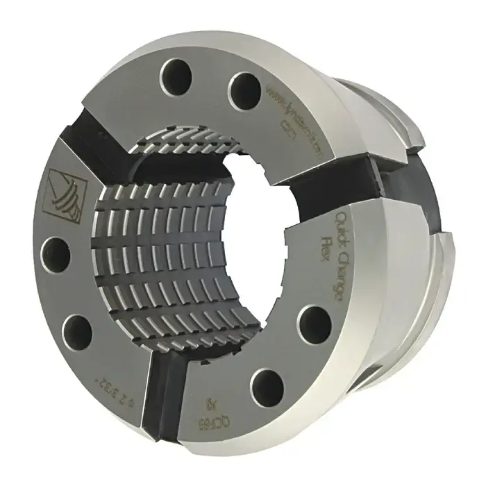 LYNDEX-NIKKEN QCFC65-042-SER 21/32", Series 65, Round Serrated Quick Change Flex Collet Shop Now