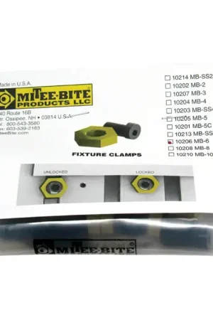 Weekend Sale MITEE BITE MB-6 3/8"-16 Screw Size Cam Action Clamp