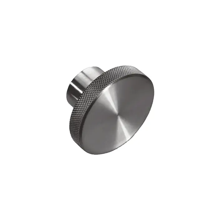 J.W. WINCO 10TKR6 5/8"-11 Thread Size, 3" Head Dia., Knurled Rim Round Knob Price Cut