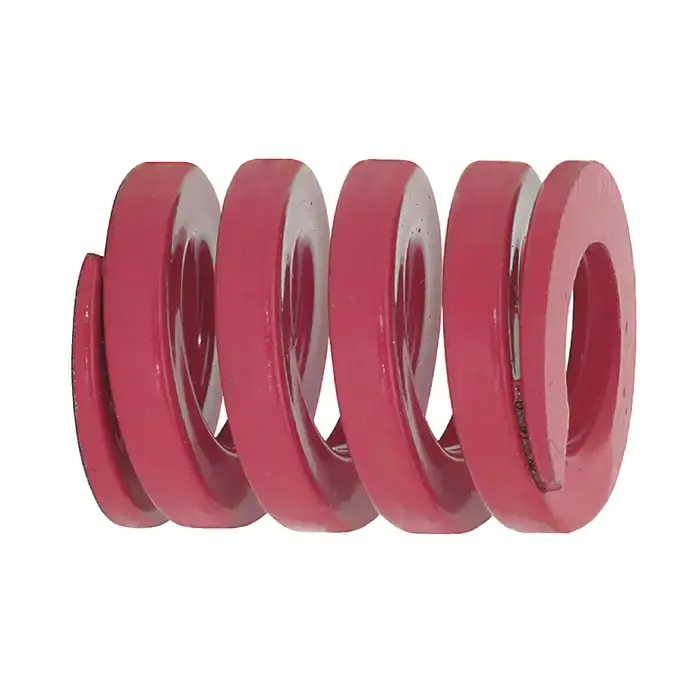 Hot Deal DANLY 1" Hole Dia., 1-1/4" Free Length, Heavy Load, Red Die Spring