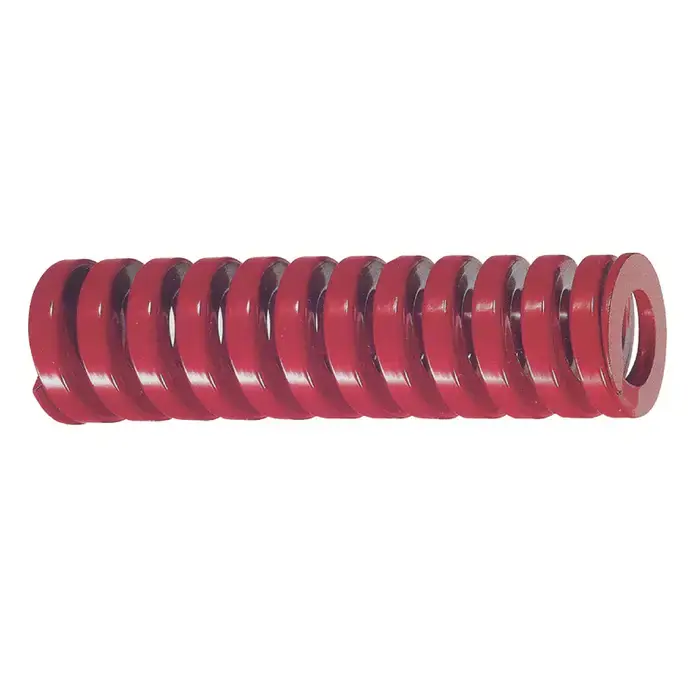 Super Sale DANLY 2" Hole Dia., 5" Free Length, Heavy Load, Red Die Spring