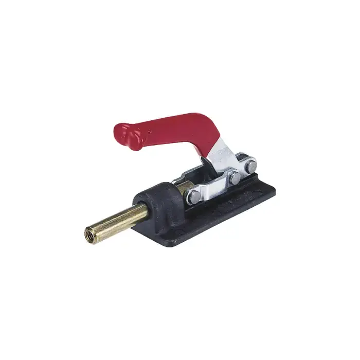 Top Rated DE-STA-CO 610 800 lbs. Holding Capacity Straight Line Action Push Pull With Plunger Toggle Clamp