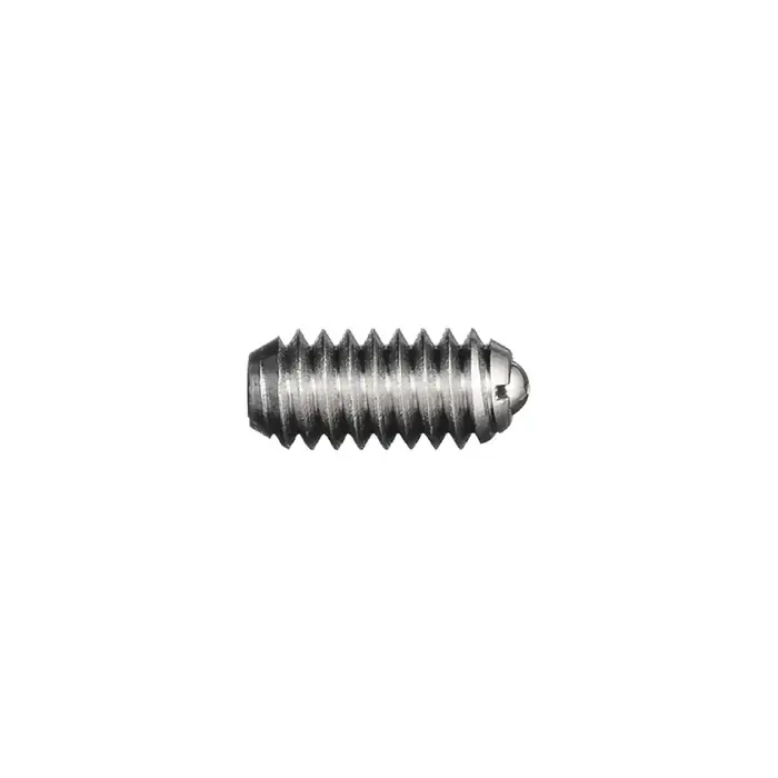 Luxury VLIER SSB58N 3/8"-16 Thread Size, 5/8" Body Length, Stainless Steel Body, Stainless Steel Ball Threaded Ball Plunger