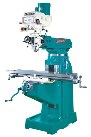 High Quality CLAUSING 2VS08 3 HP Knee Type Vertical Milling Machine