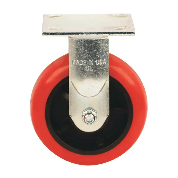 FAULTLESS 3498-6 x 2 6" Wheel Diameter, 2" Wheel Width, 900 lbs. Load Rating Dyna-Tred PU Caster/Wheel Final Sale