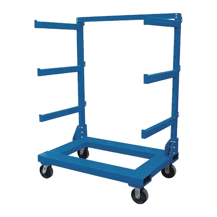 VESTIL CANT-3648 2,000 lbs. Load Capacity, 64-11/16" Overall Height, Glass-Filled Nylon Wheel Type Hand Truck Weekend Sale