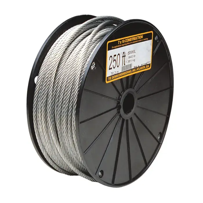 Must Have TIE DOWN ENGINEERING 52280 Load Capacity, 250‘ Length