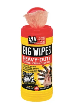 BIG WIPES 6002 0046 Solution Soaked Style, 960" Roll Length, 80 Sheets Per Package Industrial Wipes Deal
