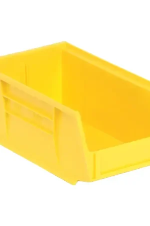 AKRO-MILS 30-220 Bins Type, Yellow Color, Industrial Grade Polymers Material Storage Bin Best Seller