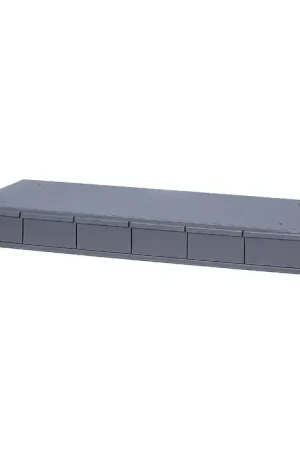 Order Now DURHAM 6D Modular All Steel Drawer Cabinets Type, 6 No. of Drawers, 33-13/16" Width Stationary Drawer Cabinet
