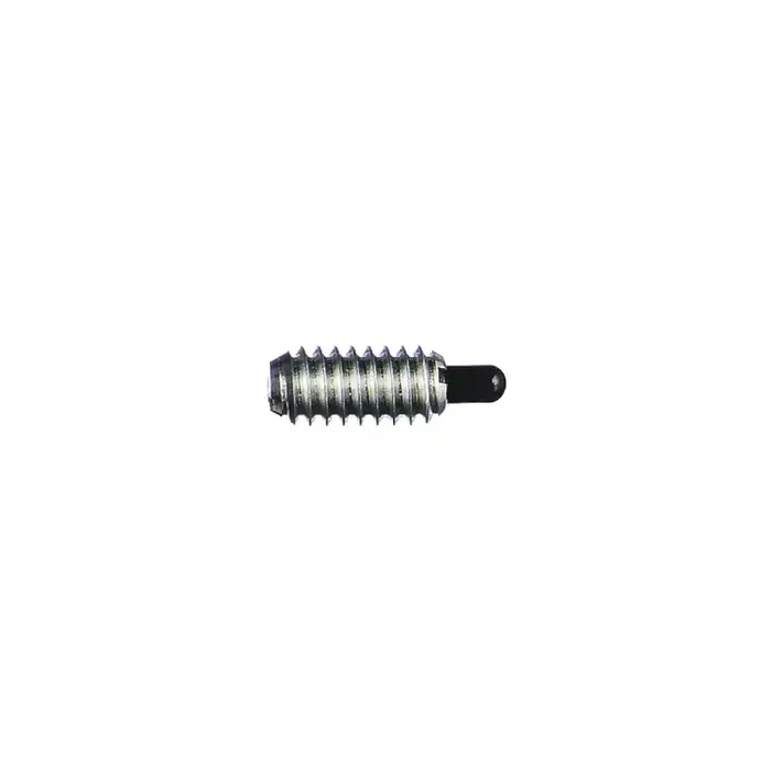 One Day Deal VLIER MLM10P M10x1.5 Thread Size, 15.90mm Thread Length, 4.80mm Projection, Steel Body, Steel Nose Threaded Spring Plunger