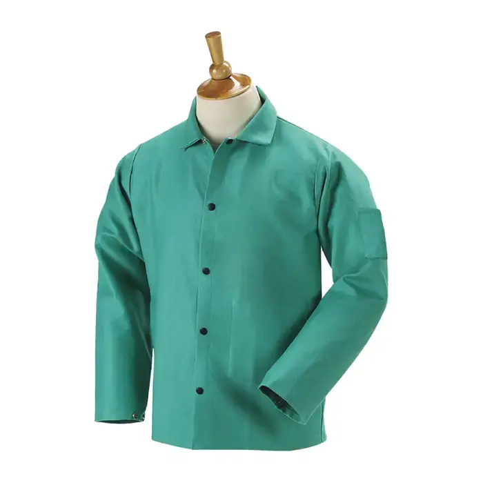 REVCO F9-30C L Size, Green Color, Fire Resistant Protection Level Jacket Super Sale