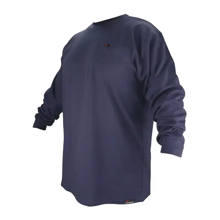 REVCO TF2510-NV-L L Size, Navy Blue Color, Fire Resistant Protection Level Shirt While Supplies Last