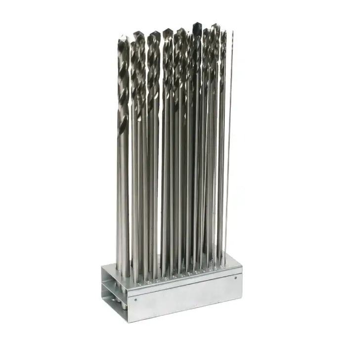 TTC PRODUCTION 01-115-181 1/16" to 1/2" by 64ths 118° 12" OAL, High Speed Steel Extra Long Drill Get Yours