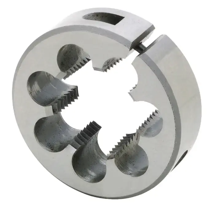 TTC 15-017-004 1"-11-1/2 NPS 2-1/2" OD, Right Hand High Speed Steel Round Adjustable Die Top Rated
