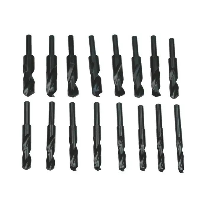 TTC A506 17/32" to 1" by 32nds 118° High Speed Steel Reduced Shank Drill Set Final Sale