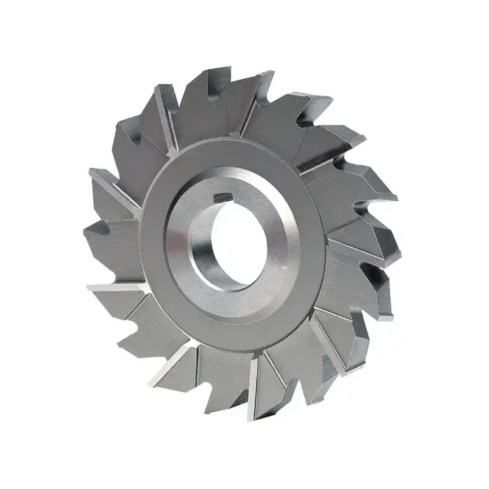 Grab Now TTC 10-046-732 5" Size, 1/2" Face Width, Mixed Teeth High Speed Steel Side Milling Cutter