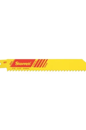 Affordable STARRETT 20111 6" Long, .035" Thick, 10 TPI Fastcut Bi-Metal Reciprocating Blade