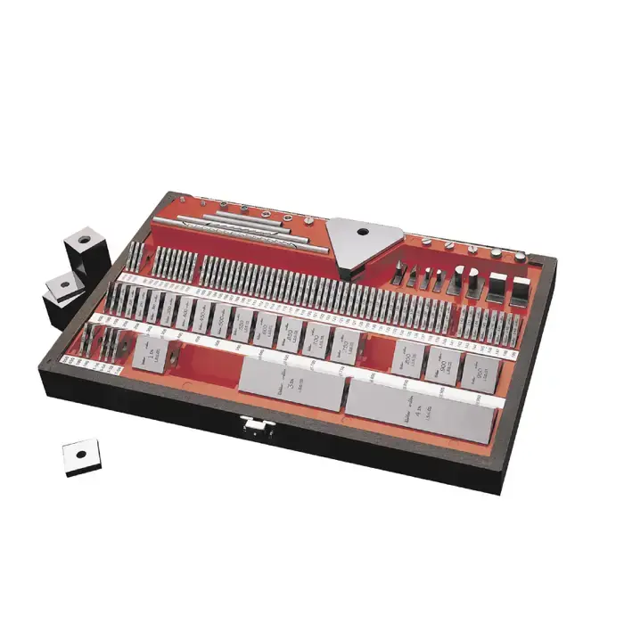 New Arrival STARRETT RC81.A1 0 (A+) Grade, .1001" thru 4" Size, 81 Piece, Steel Material Rectangular Gage Block Set