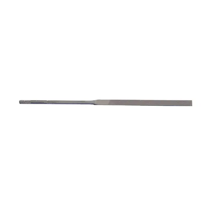 GROBET 31.512 1 Piece 7-3/4", 20cm Swiss Pattern Needle File - Double Cut, With Handle, None Secure Checkout